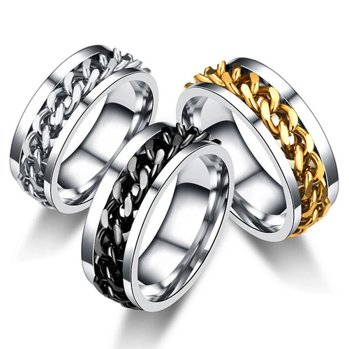 Titanium Spinner Rings