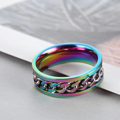 Titanium Spinner Rings